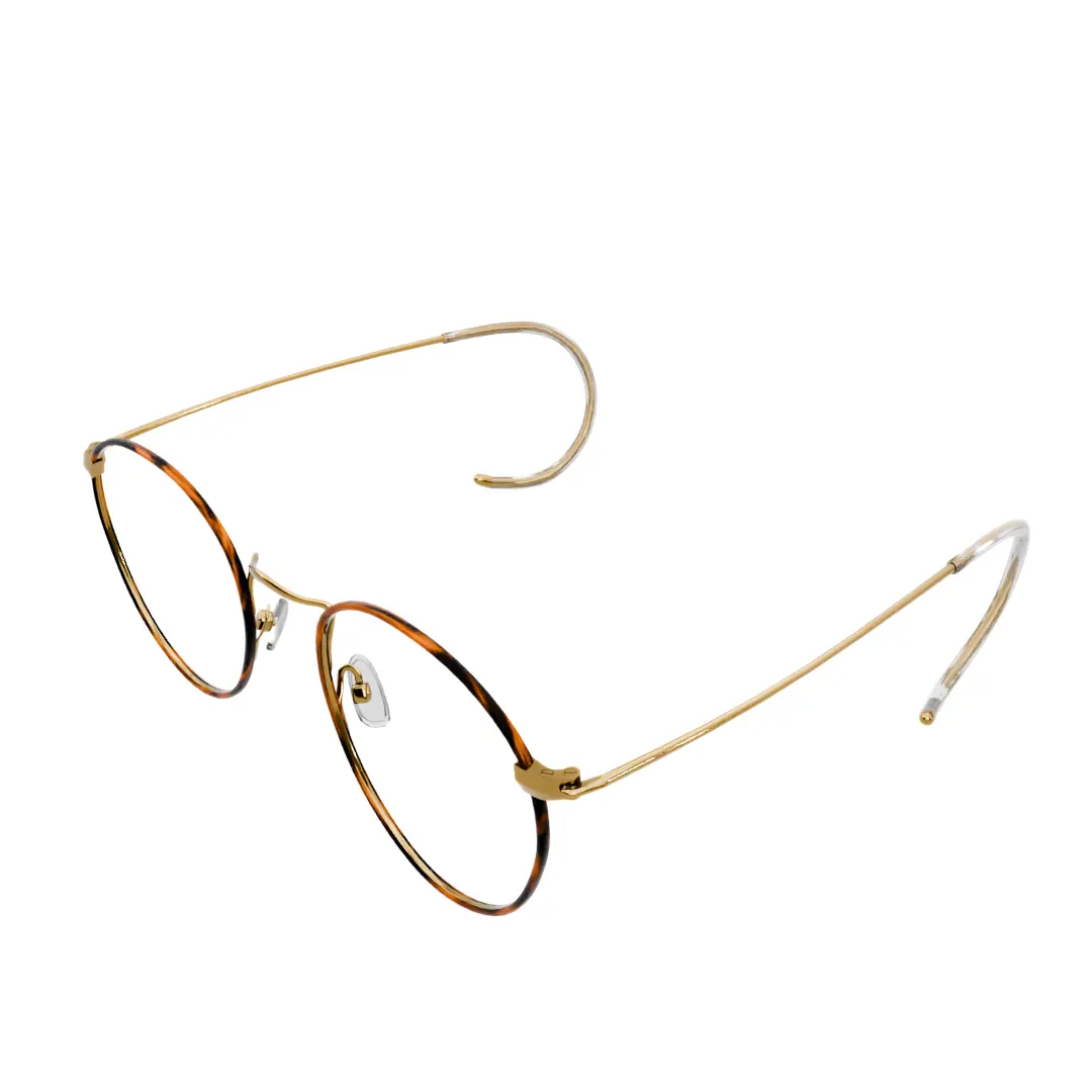 Oxford Gold Brown (GB) Curl - Front View